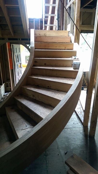 This staircase was so consumed with smoke & fire damage that we had to remove the old structure and rebuild it to its former glory. Our talented staff of carpenters made easy work of this task. As you can tell, working with wood is one of our passions and a cornerstone of our business!